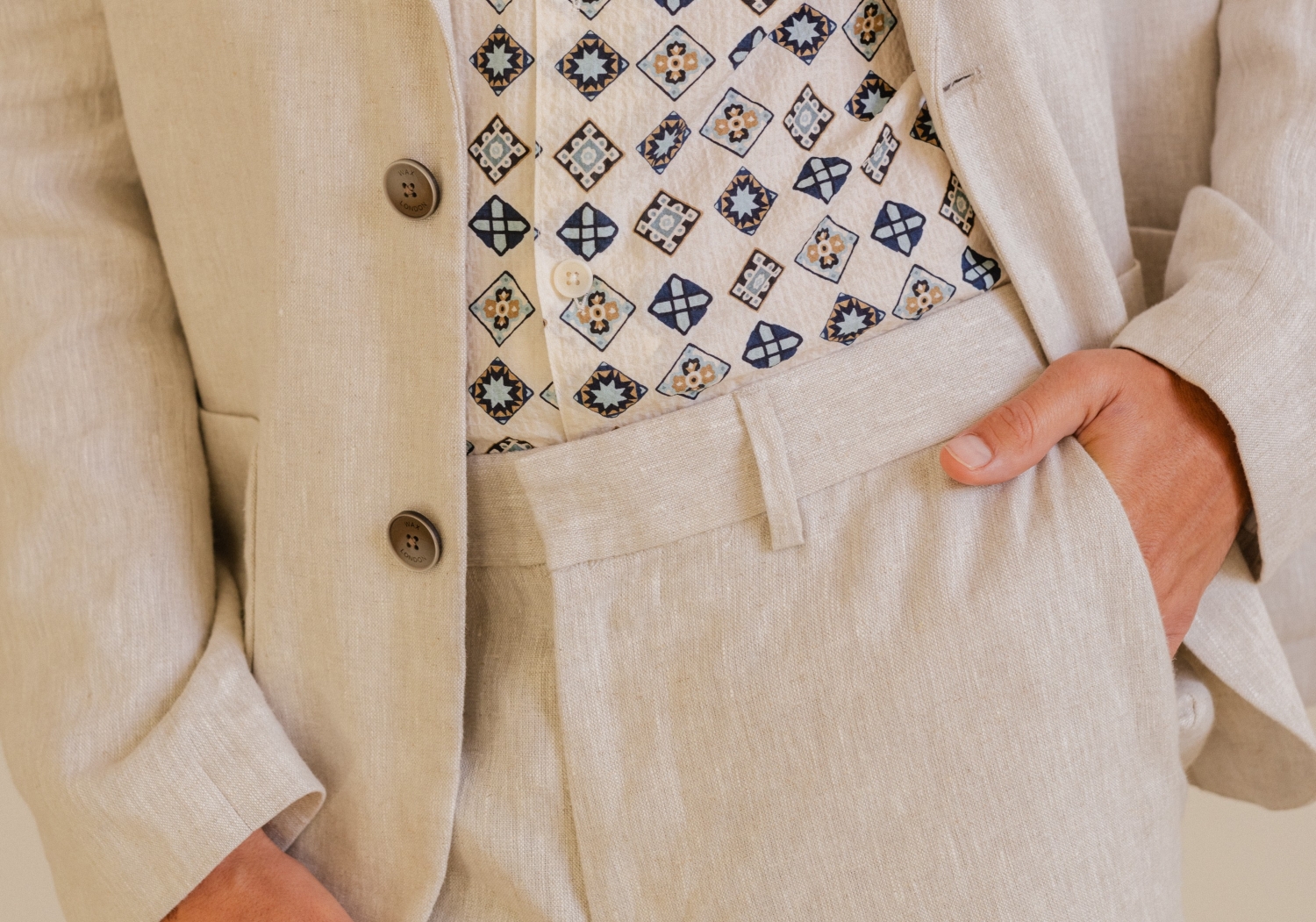 Wax London is prepared for summer time suiting and try to be too Wax London is prepared for summer time suiting and try to be too