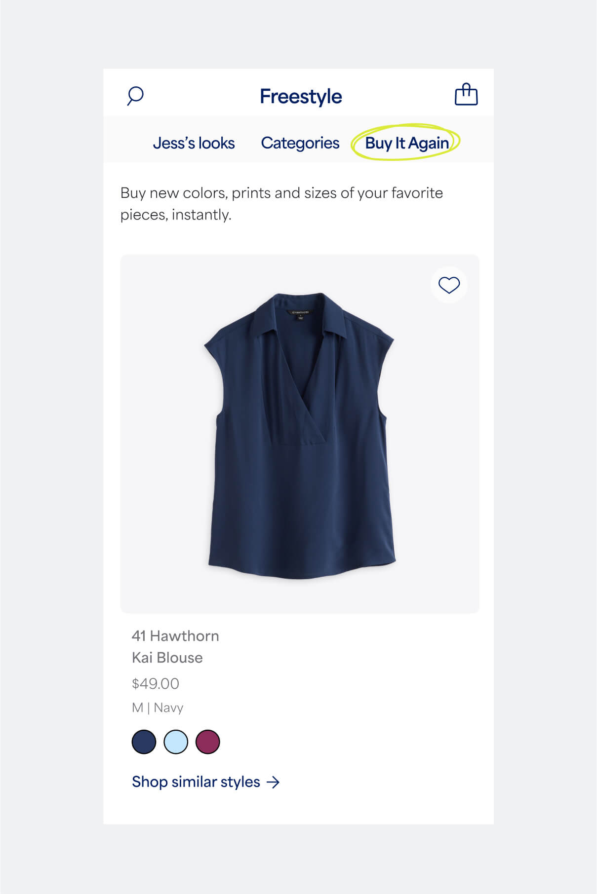 Sew Repair Freestyle: Store Curated Ladies’s Clothes